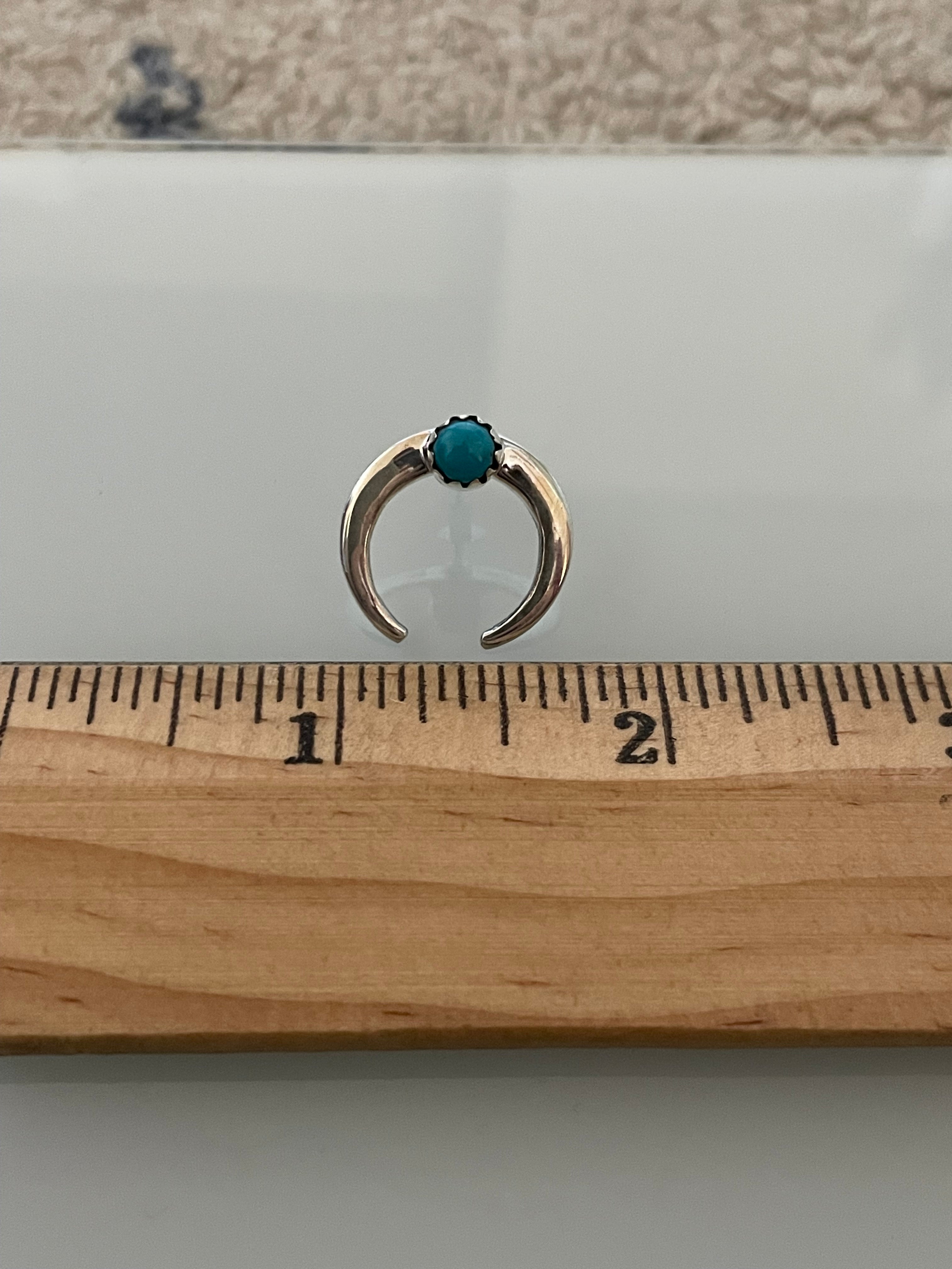 Kingman Turquoise Earrings | 925 Sterling Silver E392