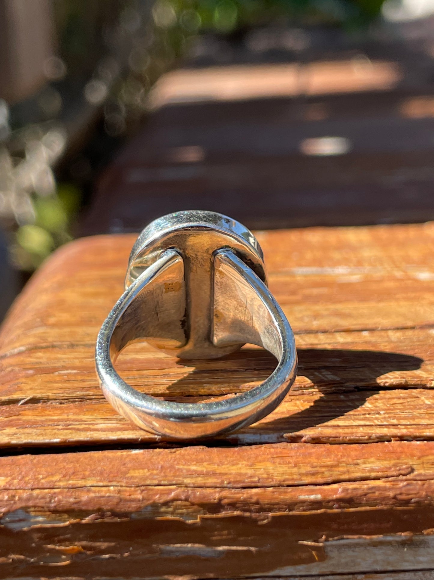 Purple Spiny Oyster Ring | 925 Sterling Silver | Size 6 B927