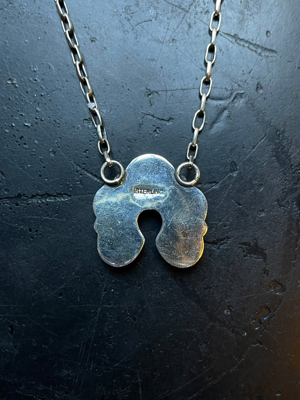 Pink Conch Naja Necklace | 925 Sterling Silver E343