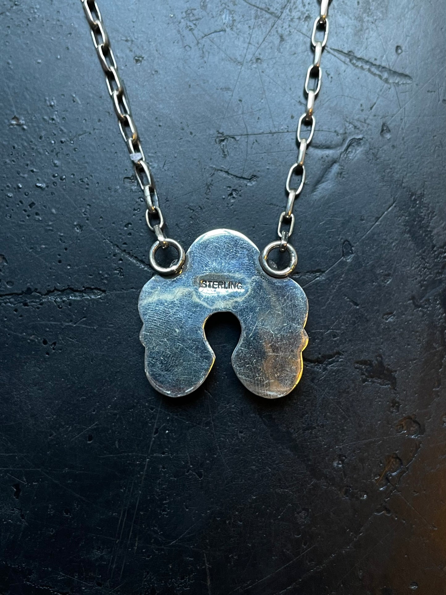 Pink Conch Naja Necklace | 925 Sterling Silver E343