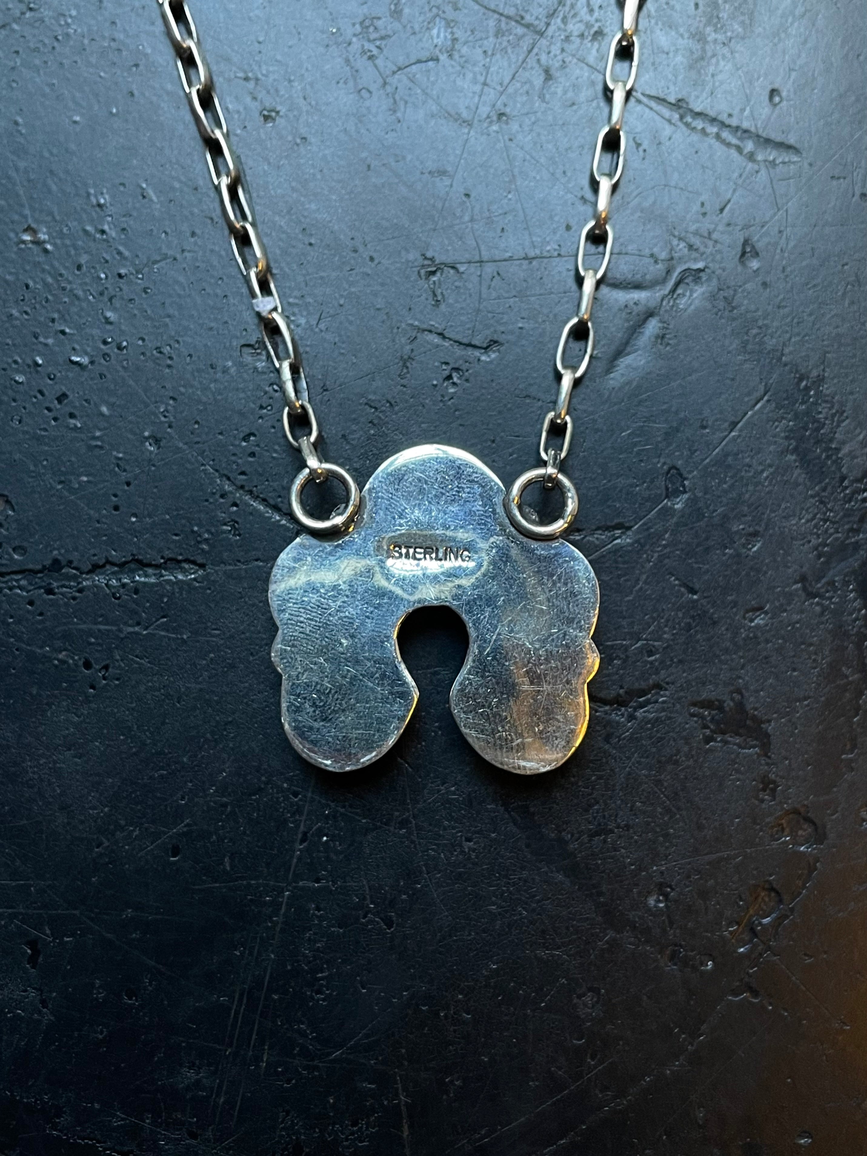 Pink Conch Naja Necklace | 925 Sterling Silver E343