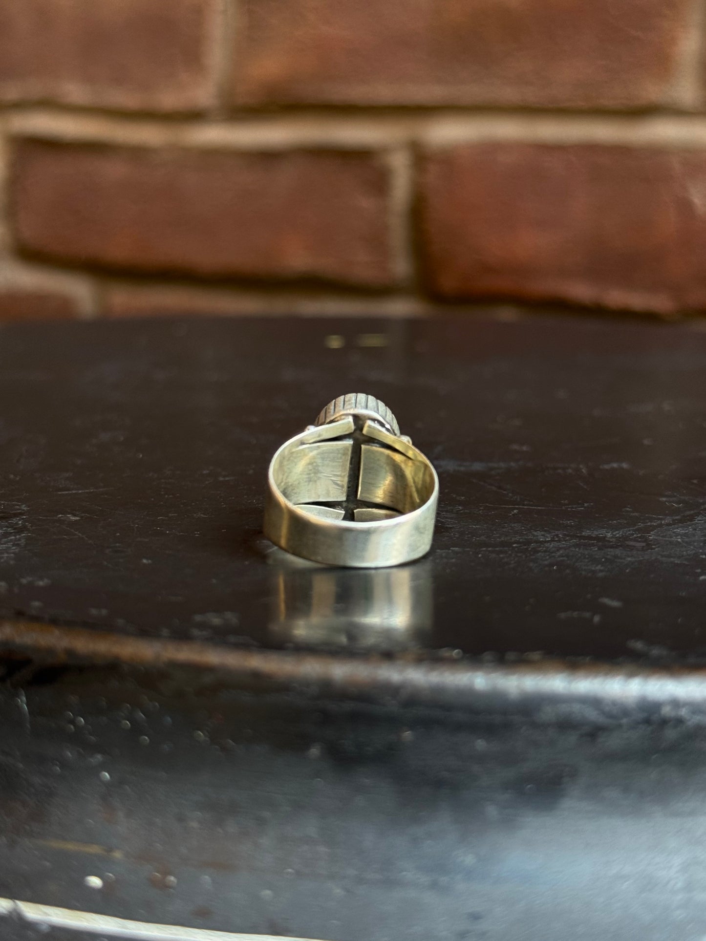 Labradorite Oval Ring | Sterling Silver | Size 7 | A891