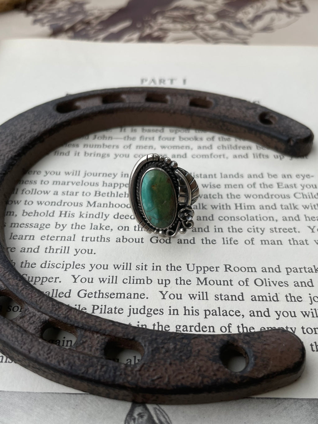 Turquoise Ring Size 6 | 925 Sterling Silver G775
