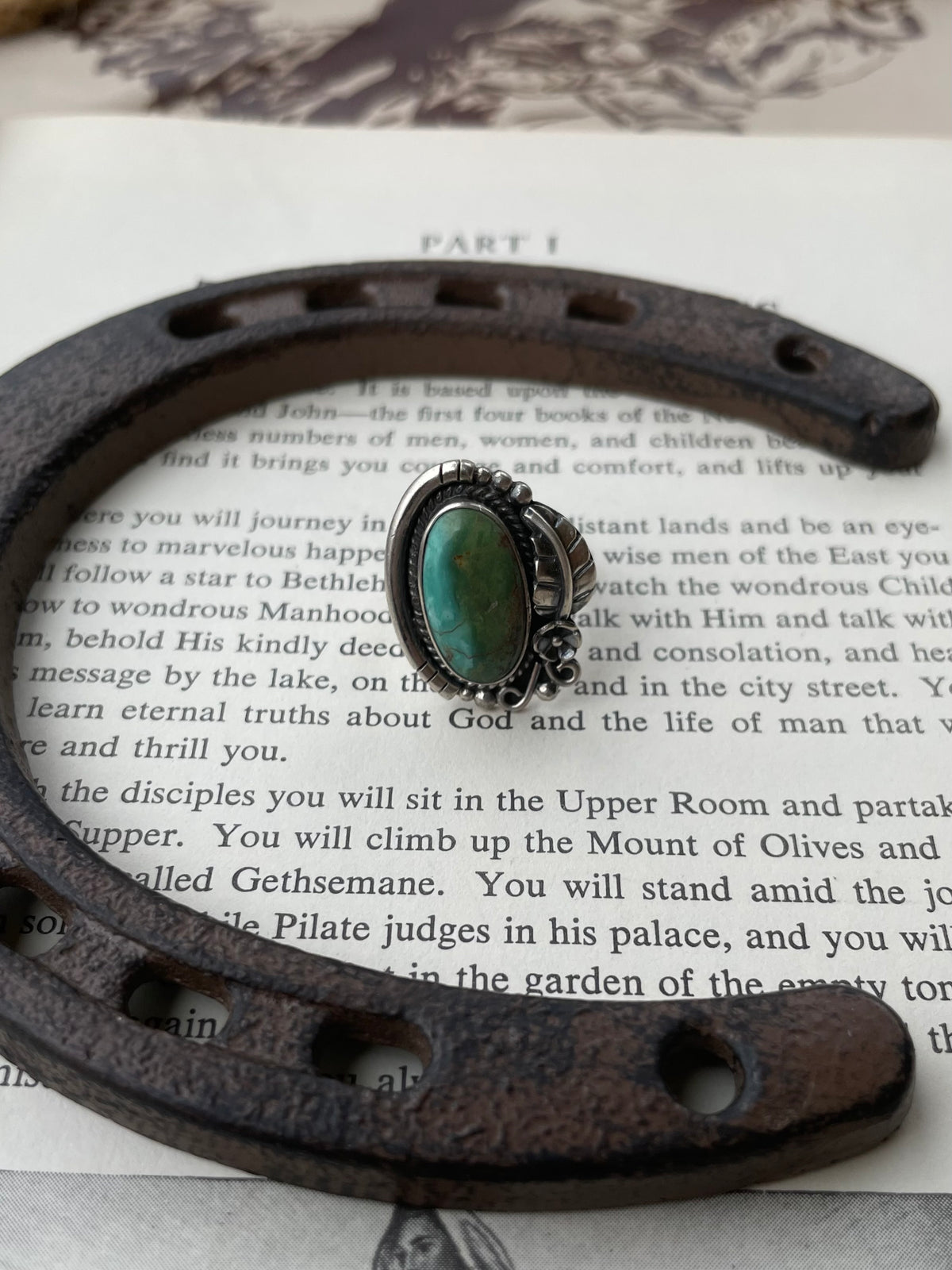 Turquoise Ring Size 6 | 925 Sterling Silver G775