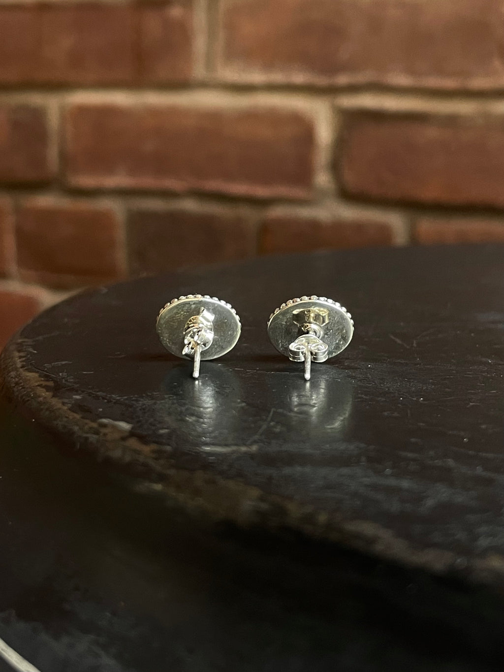 Pink Conch Stud Earrings | 925 Sterling Silver E791
