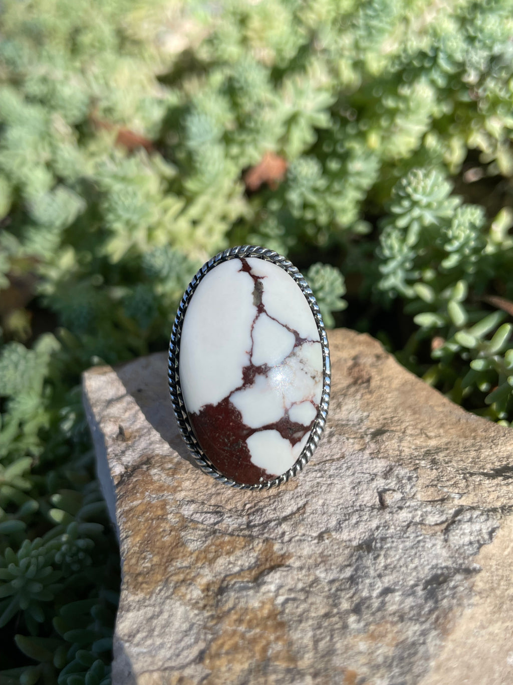 Wild Horse Ring Size 7.5 | 925 Sterling Silver B678