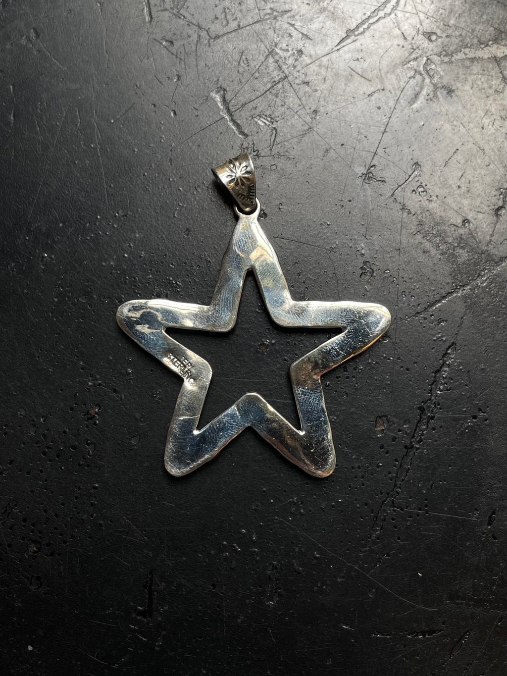 Red Coral Star Pendant | 925 Sterling Silver E218
