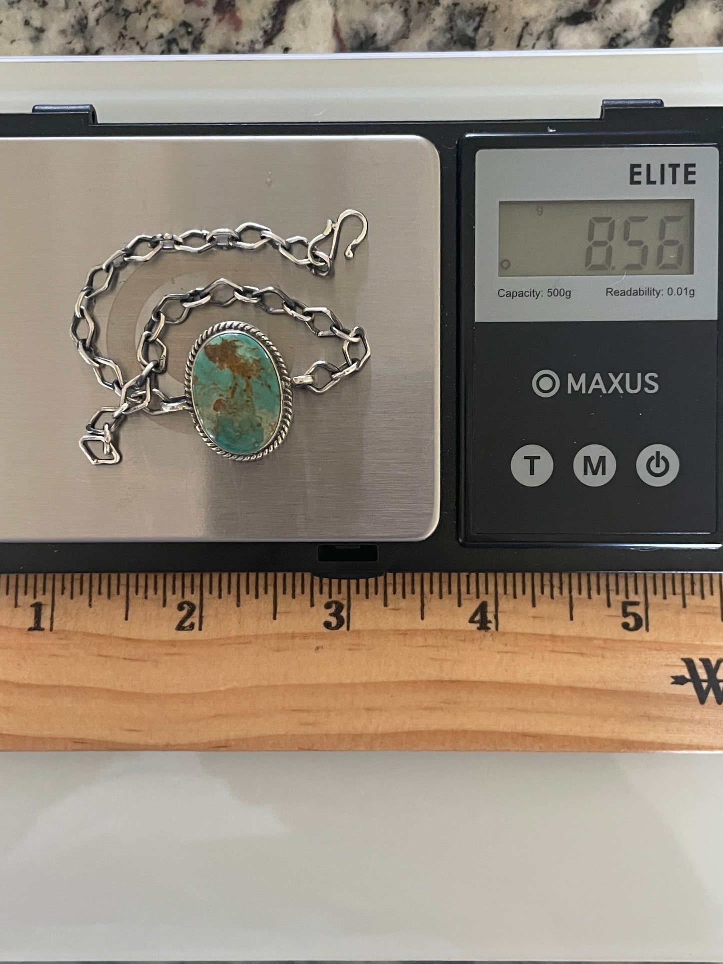 Kingman Turquoise Chain Bracelet | Sterling Silver G429