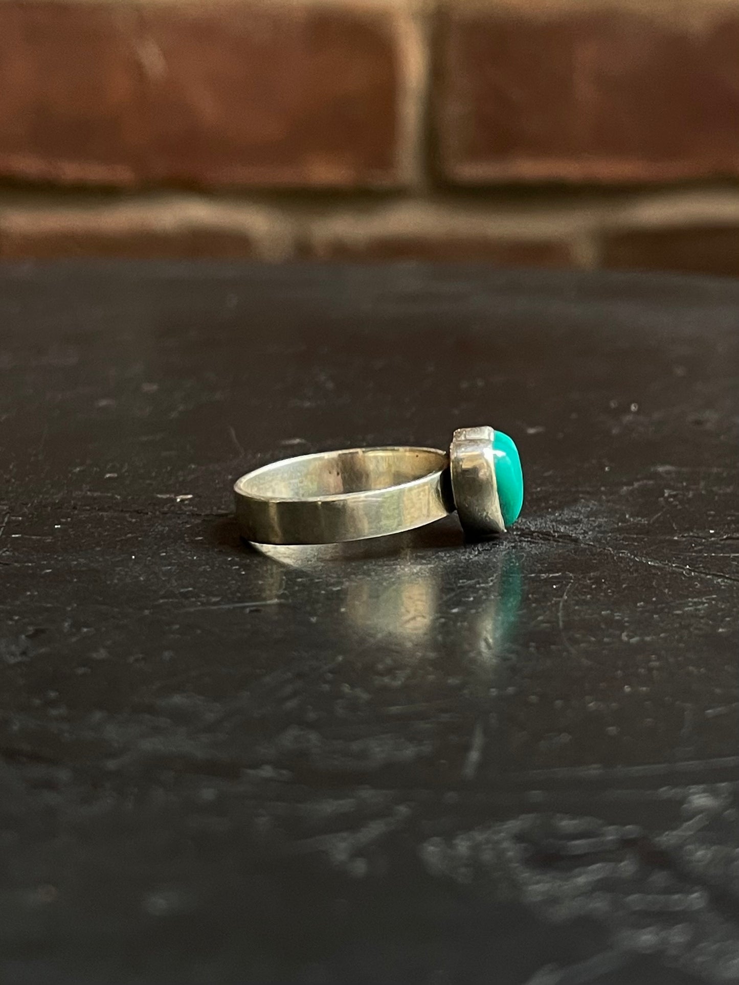 Turquoise Heart Ring Size 6 | 925 Sterling Silver G290