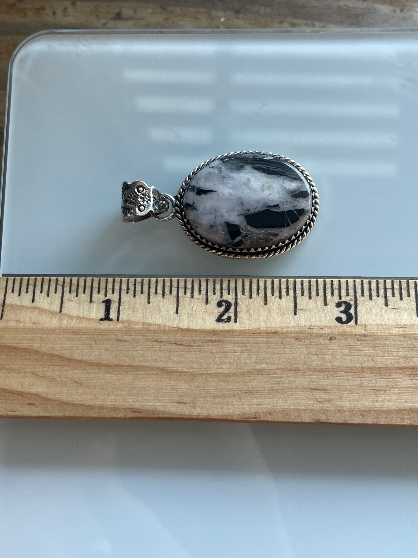 White Buffalo Pendant | Sterling Silver 925 C618