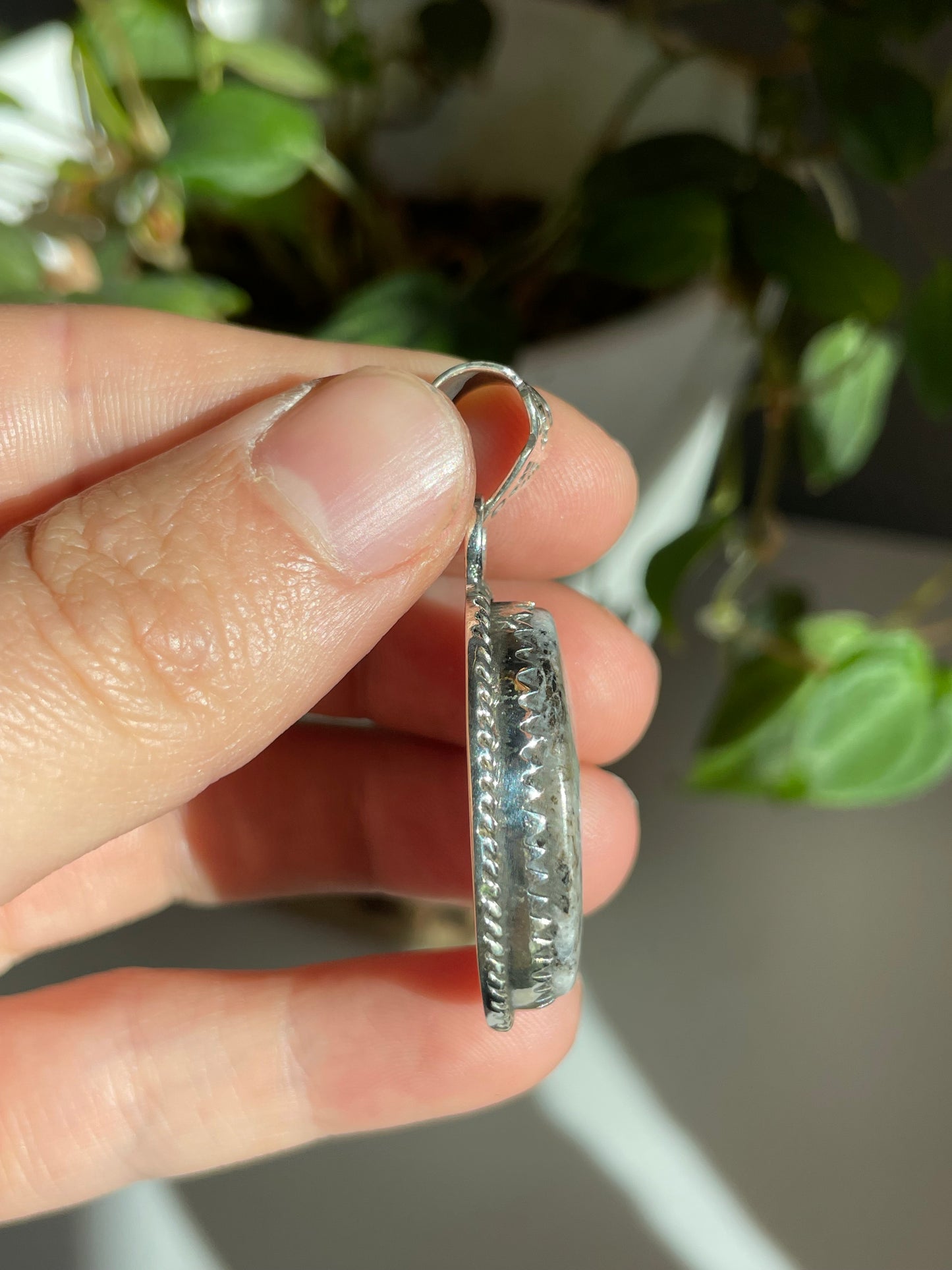 White Buffalo Pendant | Sterling Silver 925 B781