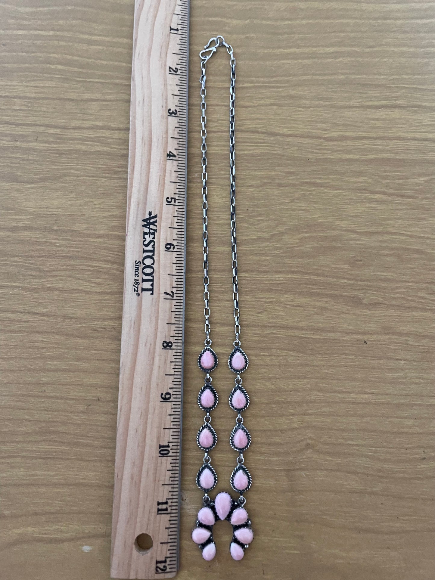 Pink Conch Naja Necklace | 925 Sterling Silver E328