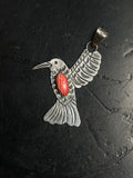 Spiny Oyster Hummingbird Pendant | 925 Sterling Silver E262