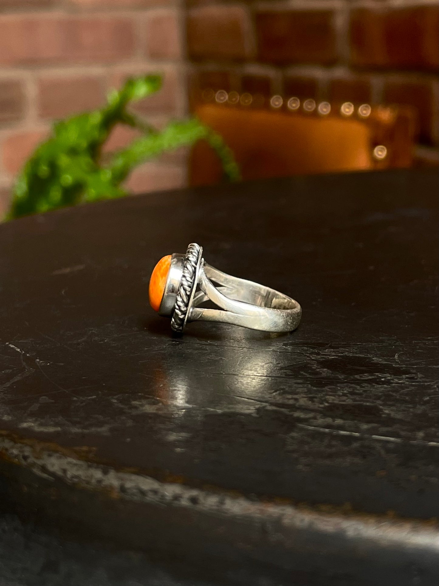 Spiny Oyster Ring Size 7 | 925 Sterling Silver E770