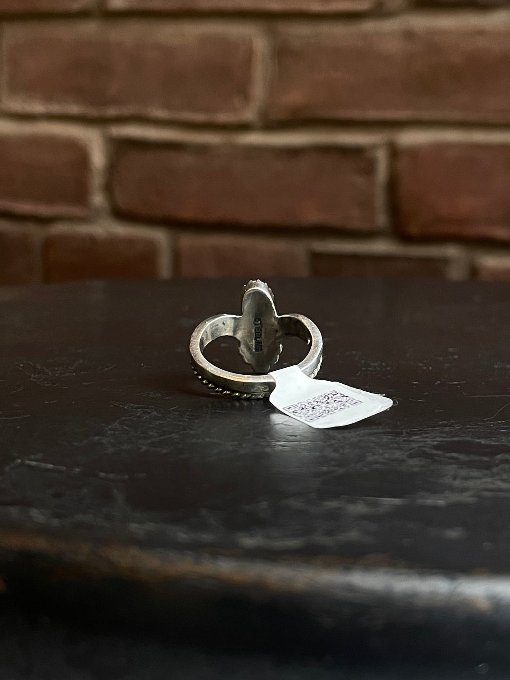 Pink Conch Tiara Ring | Sterling Silver | Size 8.25 | A730