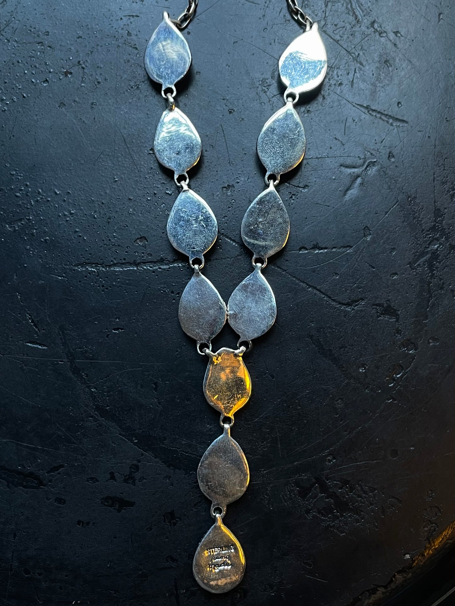 Kingman Turquoise Necklace | 925 Sterling Silver E367