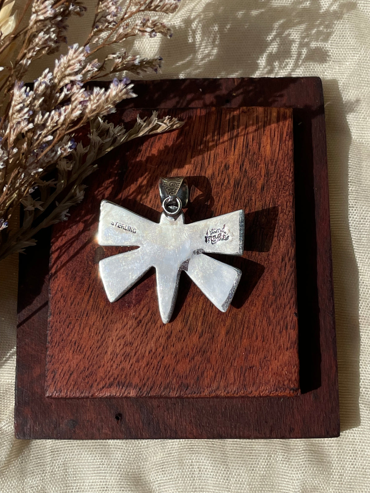Turquoise Butterfly Pendant | 925 Sterling Silver E270
