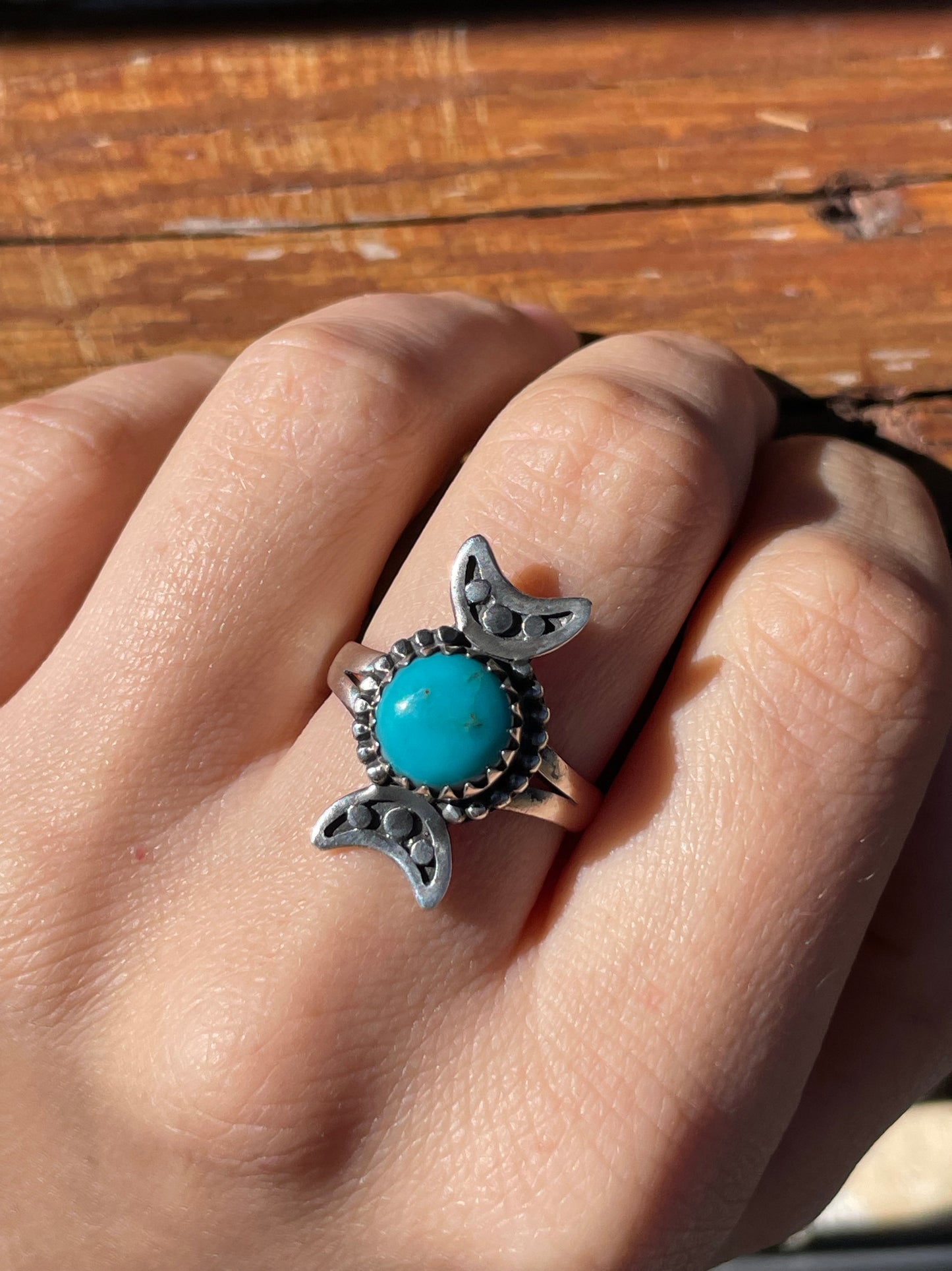 Turquoise Ring Size 8.75 | 925 Sterling Silver B934
