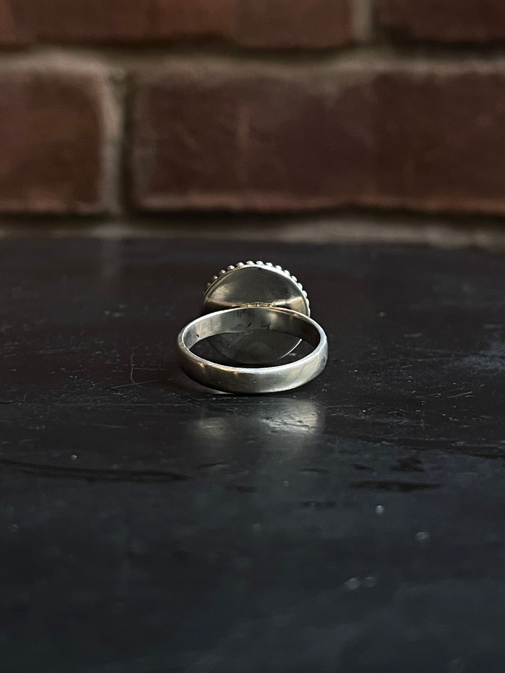 Spiny Oyster Ring Size 8 | 925 Sterling Silver G195