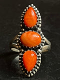Spiny Oyster Ring Size 6 | 925 Sterling Silver G233