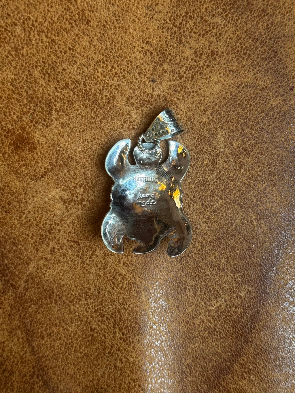 Pink Conch Animal Pendant | Sterling Silver | A810
