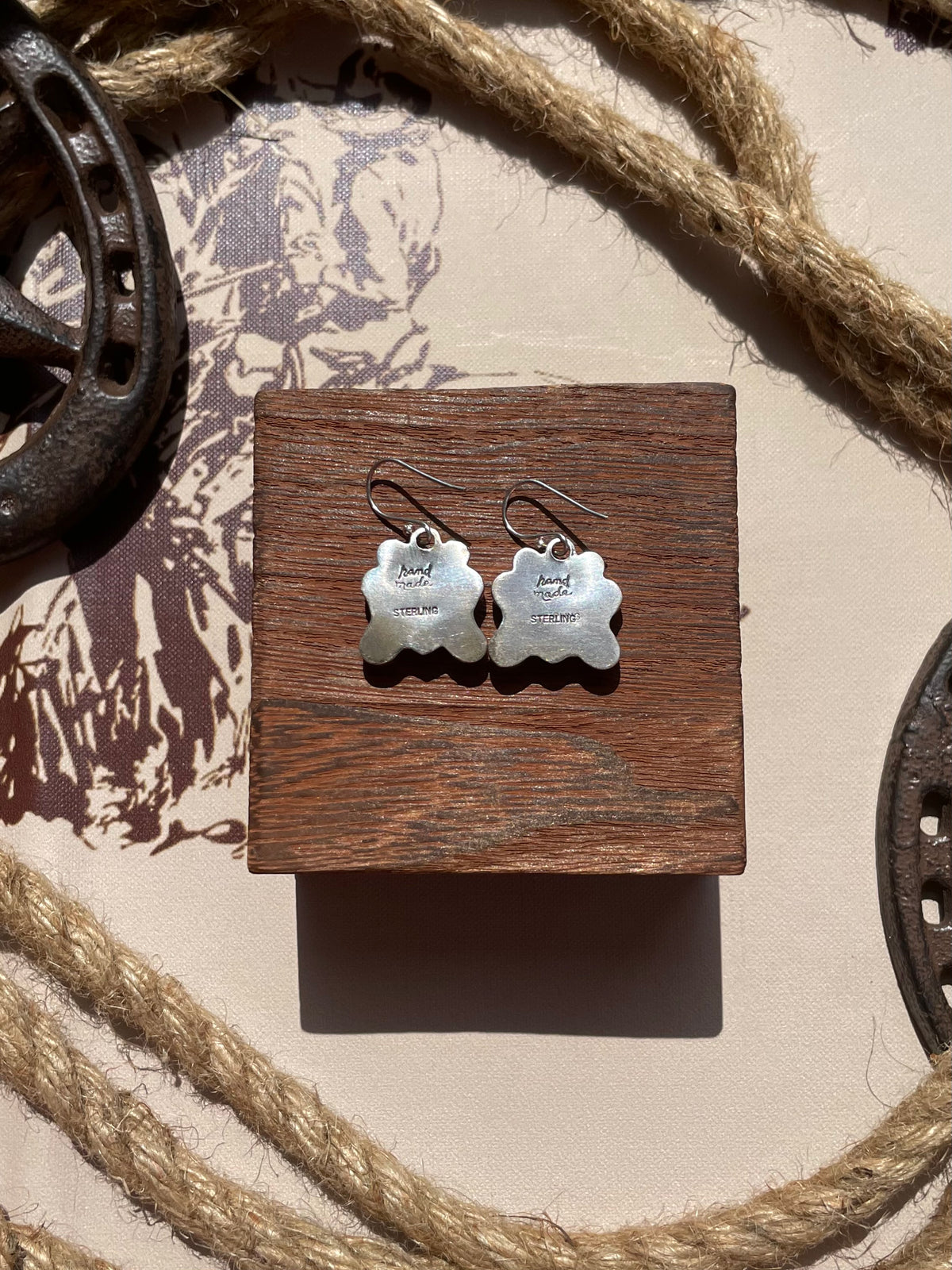 Spiny Oyster Butterfly Dangle Earrings | 925 Sterling Silver G716