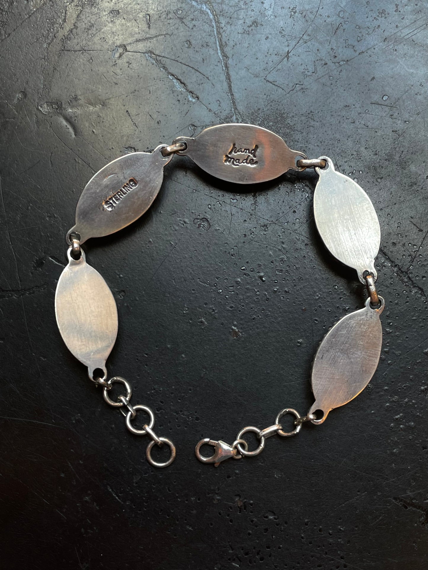 Spiny Oyster Link Bracelet | Sterling Silver G440