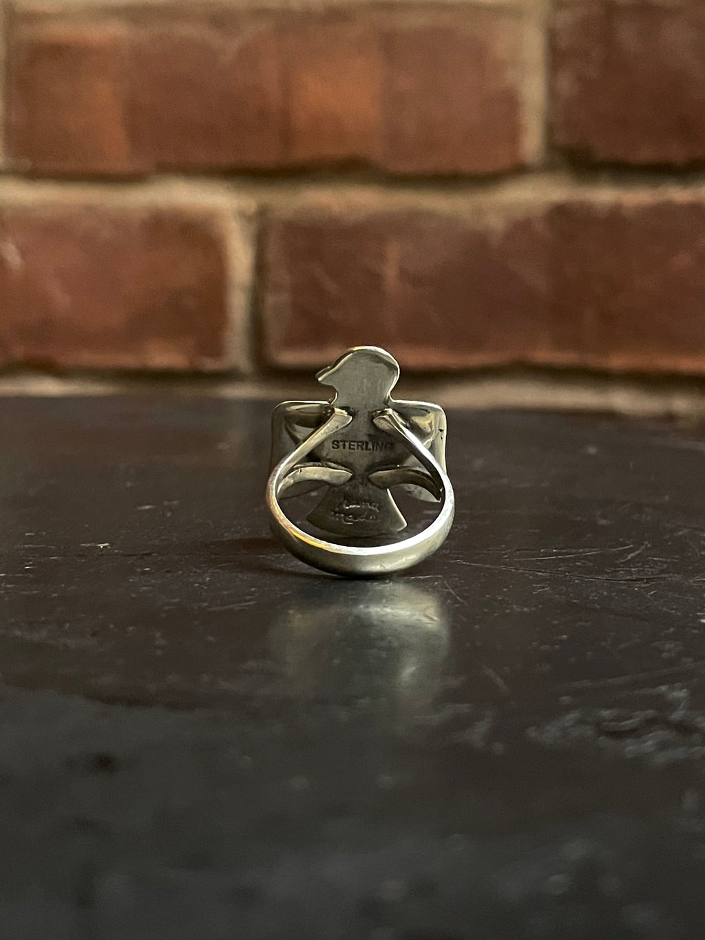 Spiny Oyster Thunderbird Ring Size 8 | 925 Sterling Silver G224