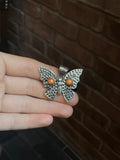 Spiny Oyster Butterfly Pendant | Sterling Silver 925 C632