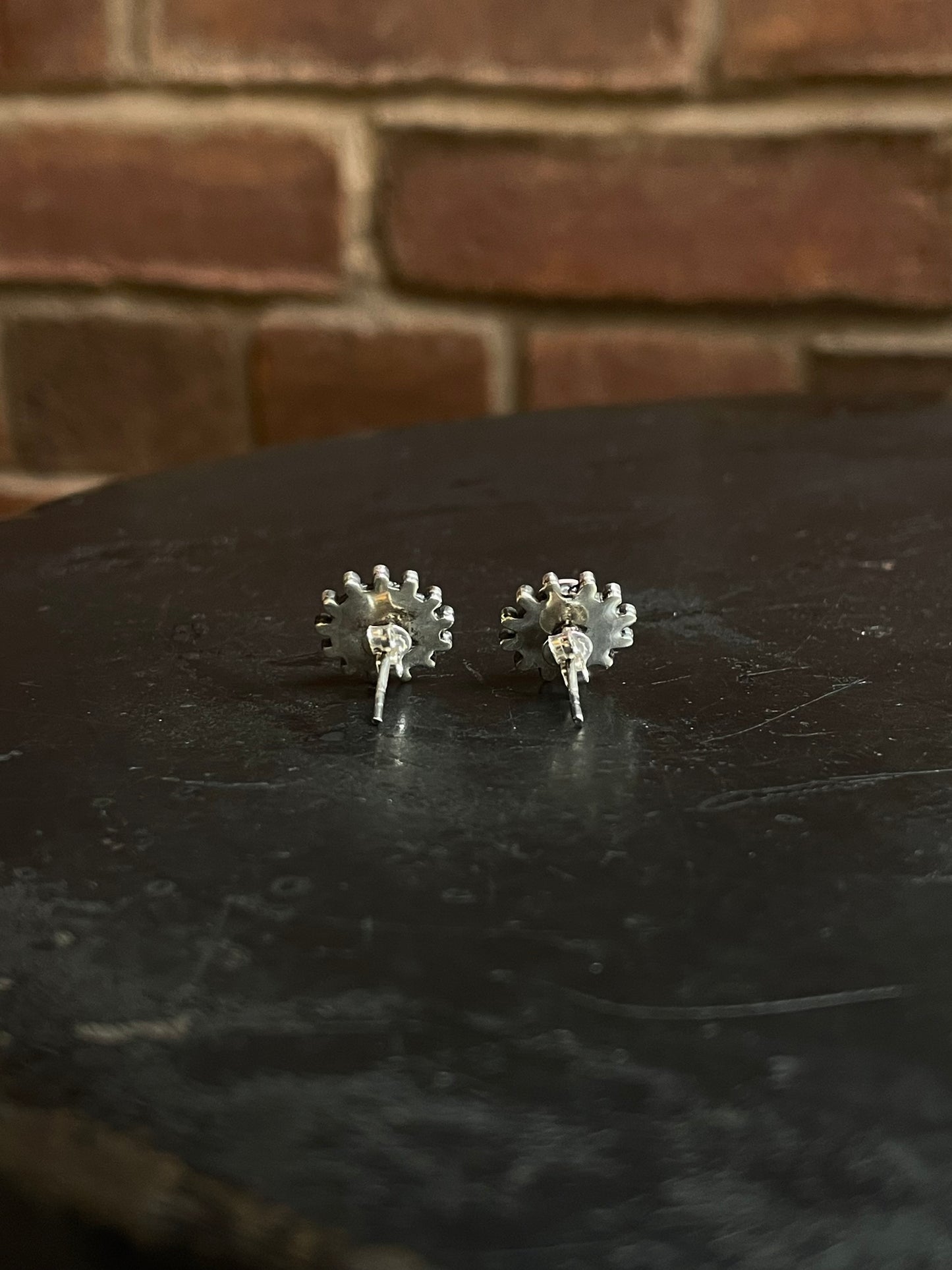 Pink Conch Stud Earrings | 925 Sterling Silver E796
