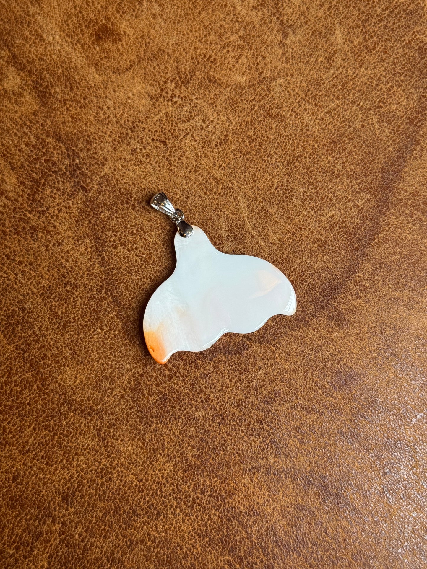 Spiny Oyster Fin Pendant  | Sterling Silver | A832