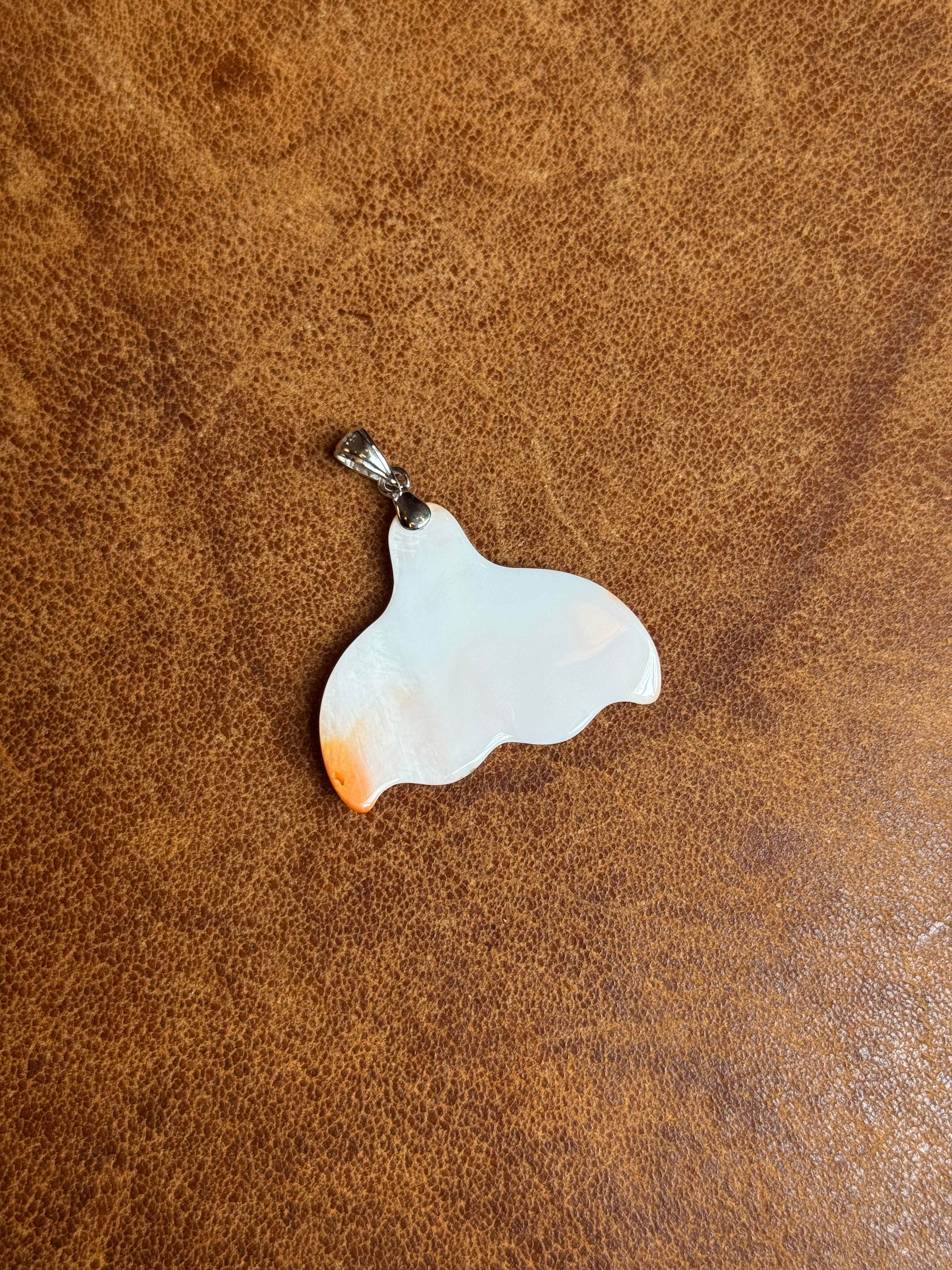 Spiny Oyster Fin Pendant  | Sterling Silver | A832