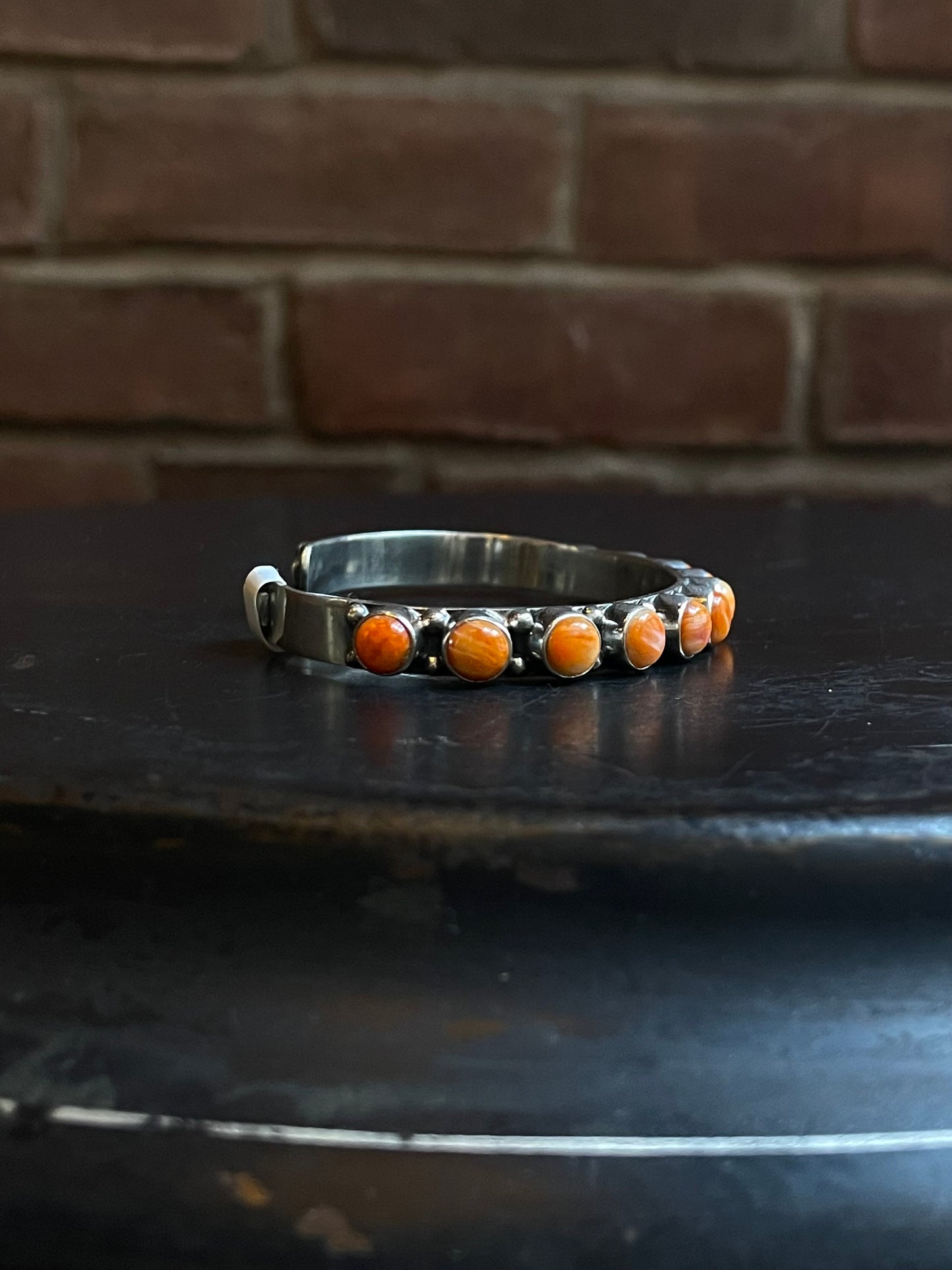 Spiny Oyster Adjustable Cuff | Sterling Silver | A782