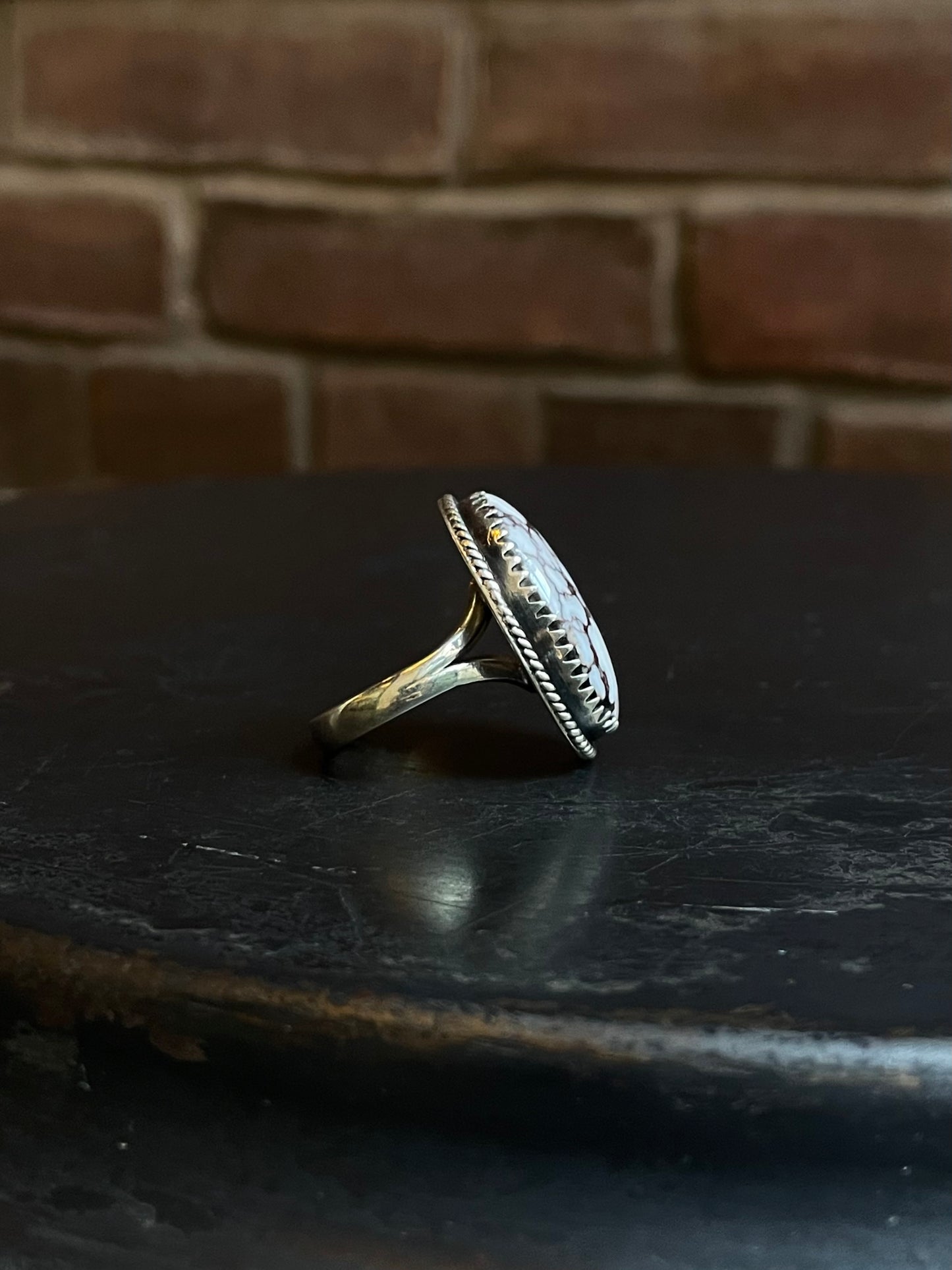 Wild Horse Ring Size 9 | 925 Sterling Silver E473