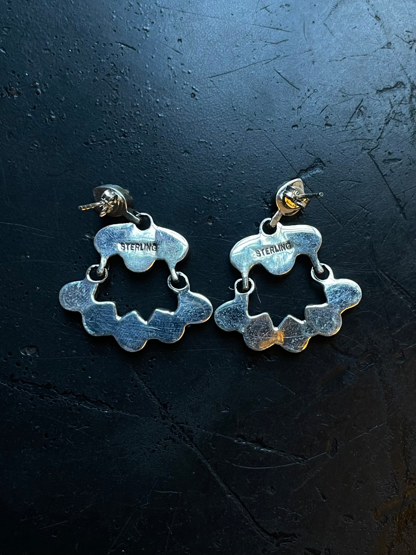 Spiny Oyster Chandelier Earrings | 925 Sterling Silver E389