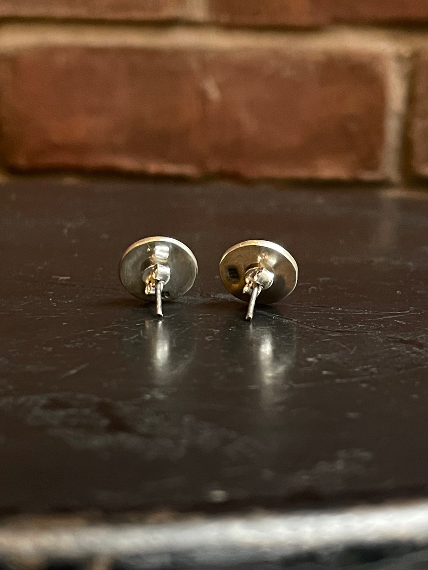 Pink Conch Stud Earrings | 925 Sterling Silver G181