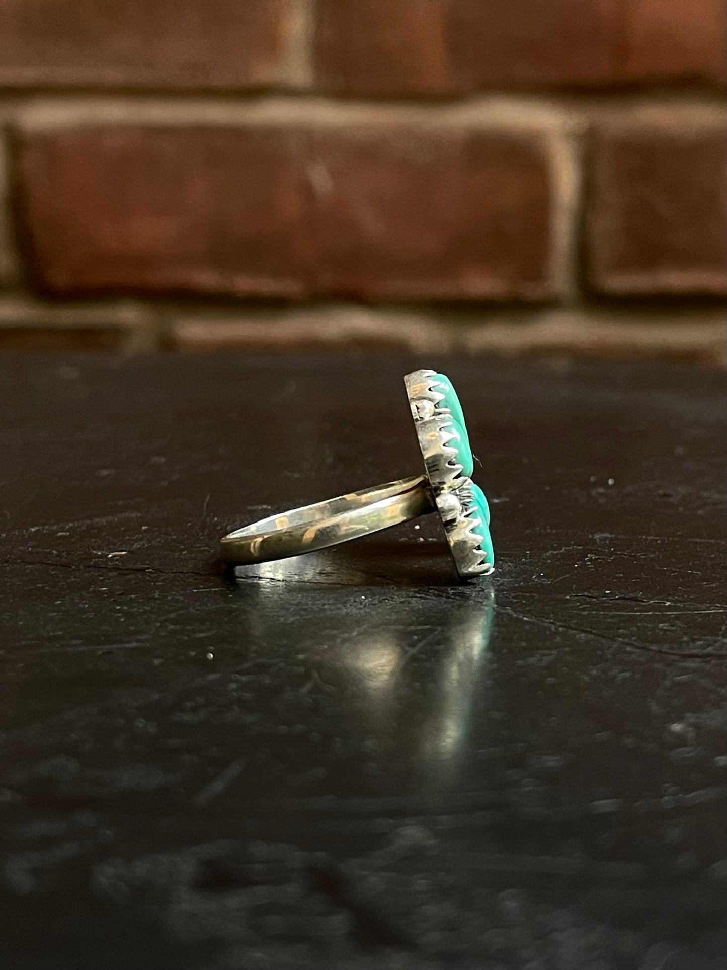 Turquoise Naja Ring Size 8.75 | 925 Sterling Silver G292