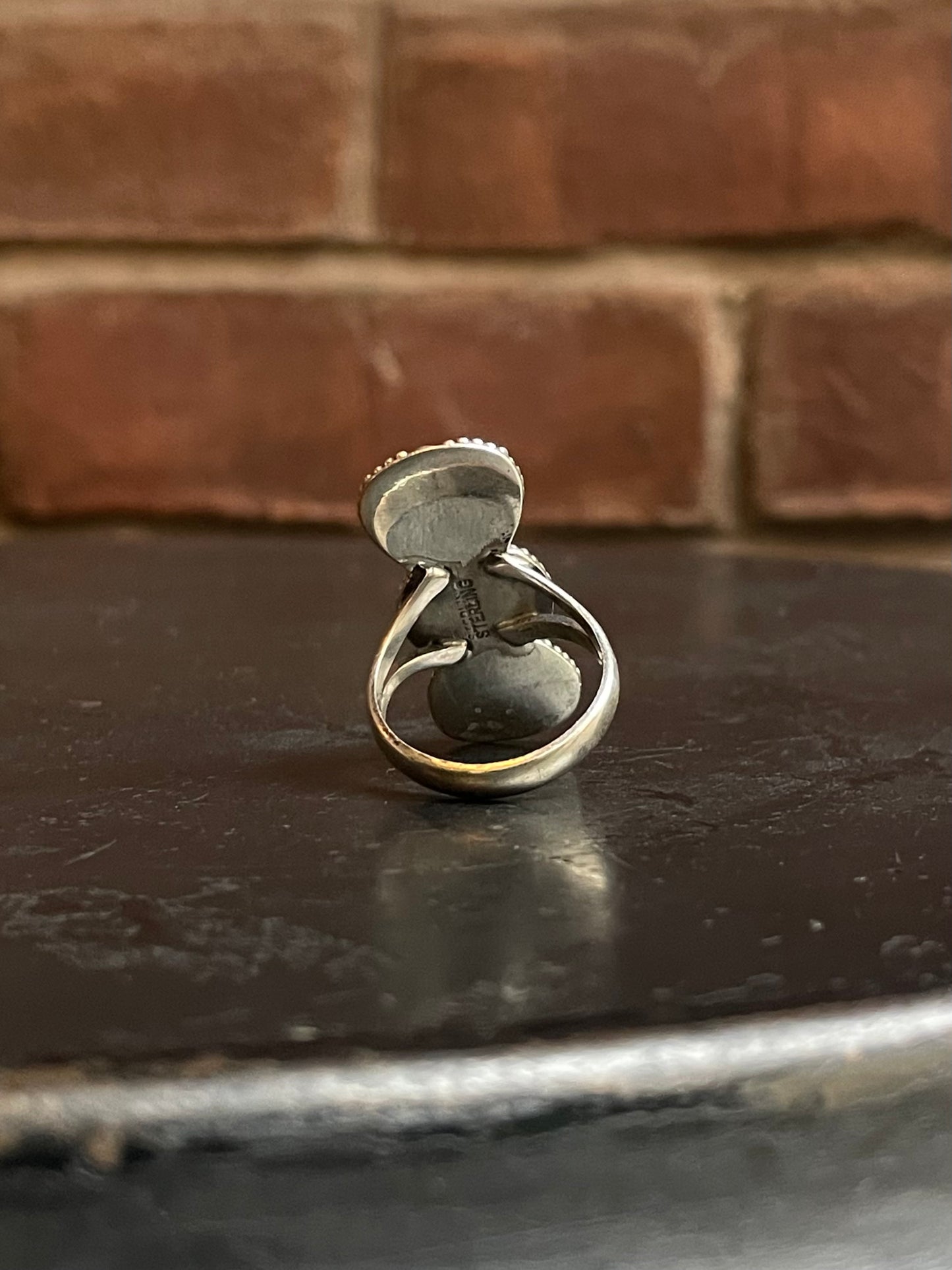 Pink Conch Heart Ring Size 6.25 | 925 Sterling Silver G173