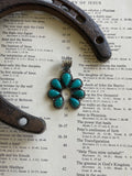Turquoise Naja Pendant | 925 Sterling Silver G726