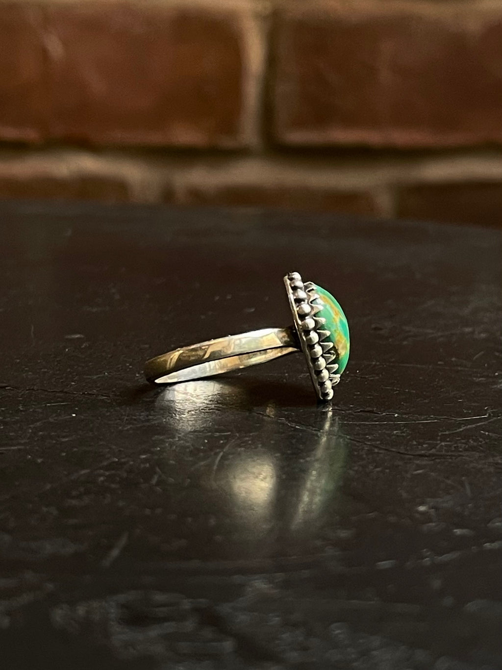 Turquoise Heart Ring Size 6.75 | 925 Sterling Silver G283
