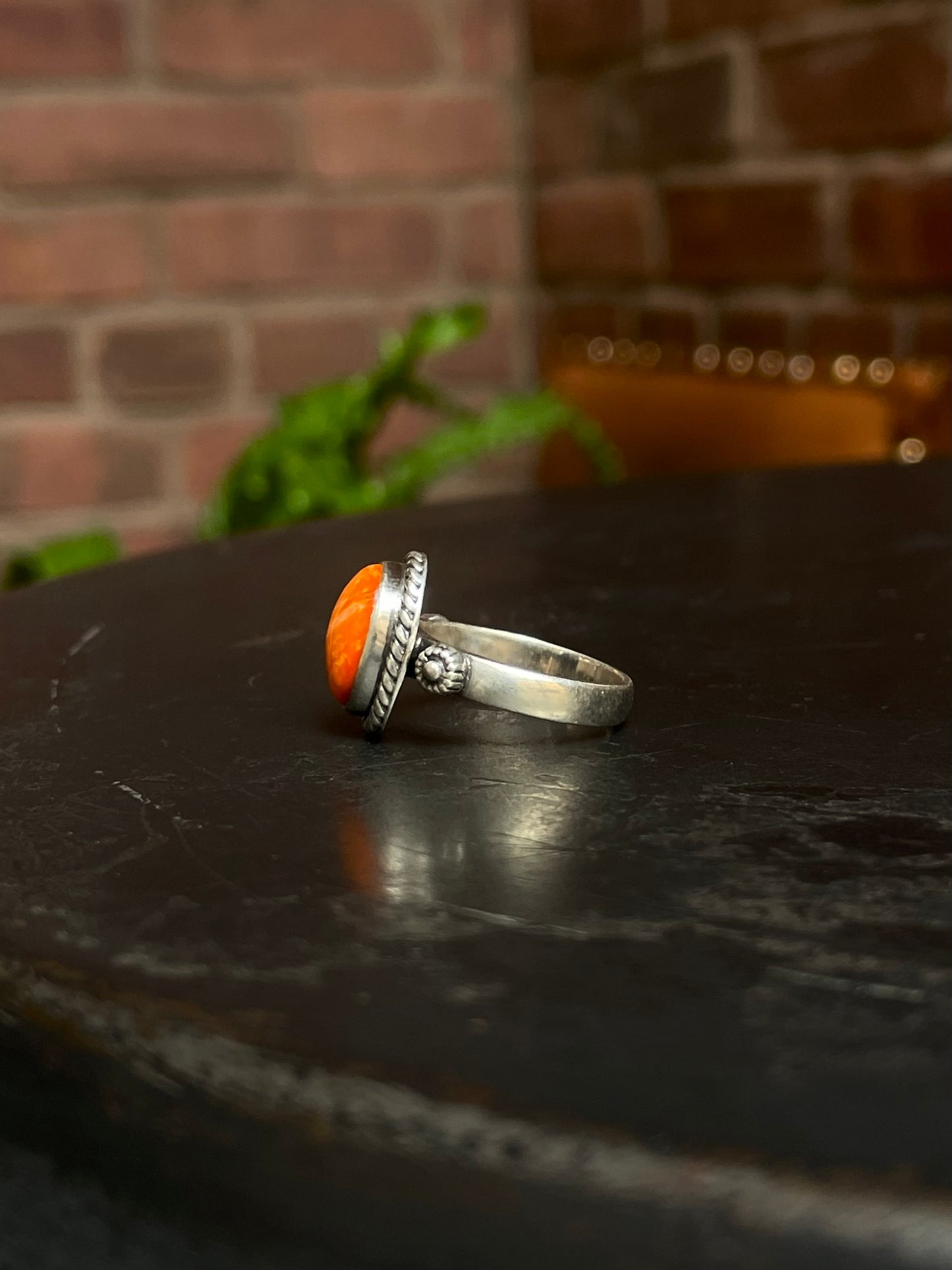 Spiny Oyster Ring Size 7 | 925 Sterling Silver E769