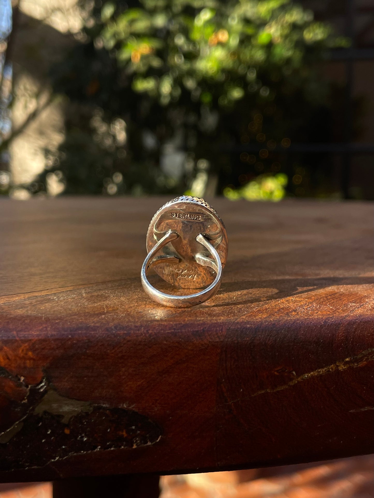 Wild Horse Ring | Sterling Silver 925 | Size 6 C817