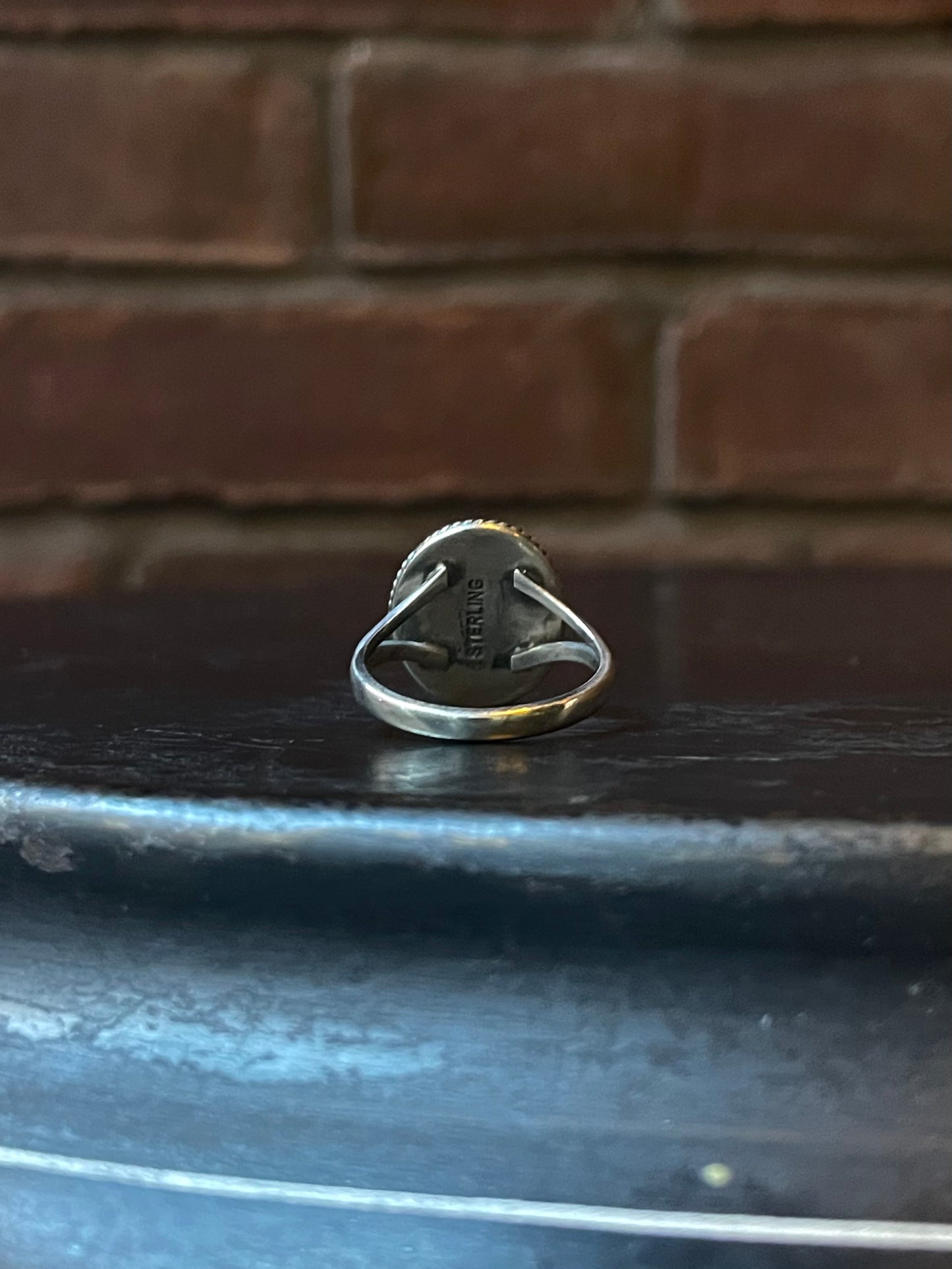 Pink Conch Ring | 925 Sterling Silver Size 8 E432