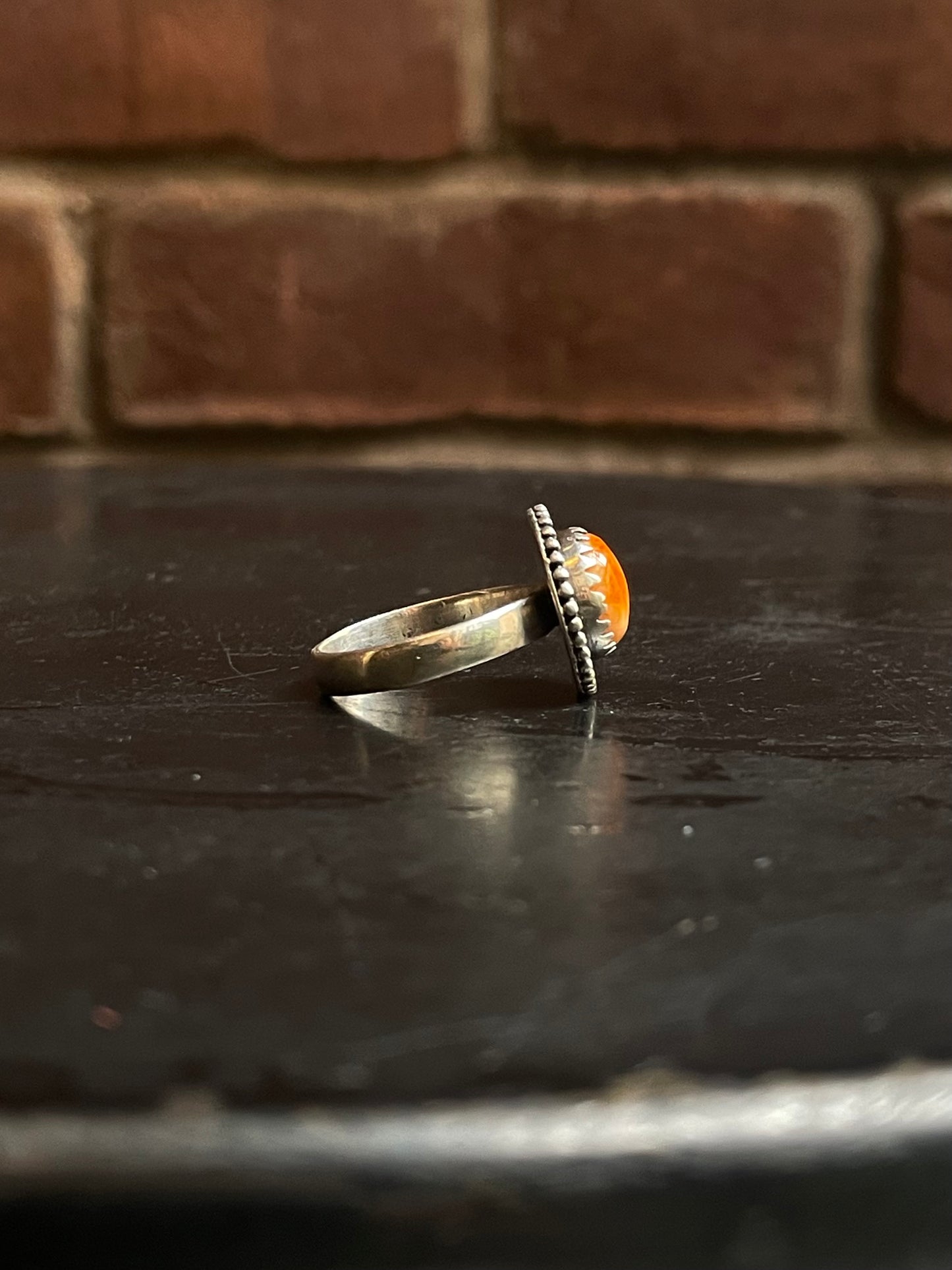 Spiny Oyster Ring Size 8 | 925 Sterling Silver G195