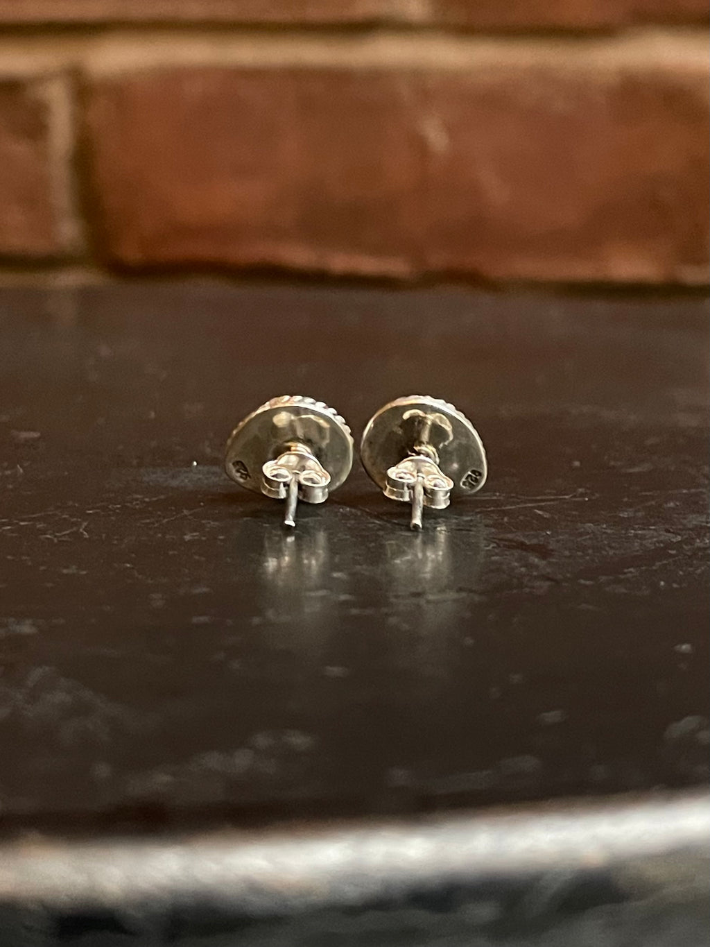 Pink Conch Stud Earrings | 925 Sterling Silver G183