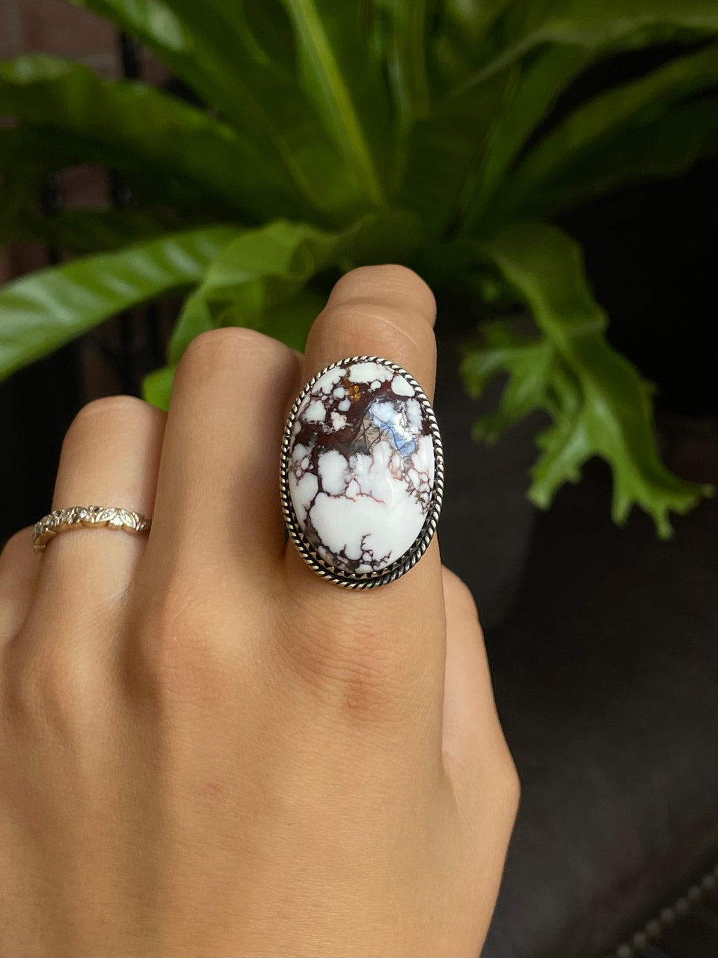 Wild Horse Ring | 925 Sterling Silver Size 9 G571