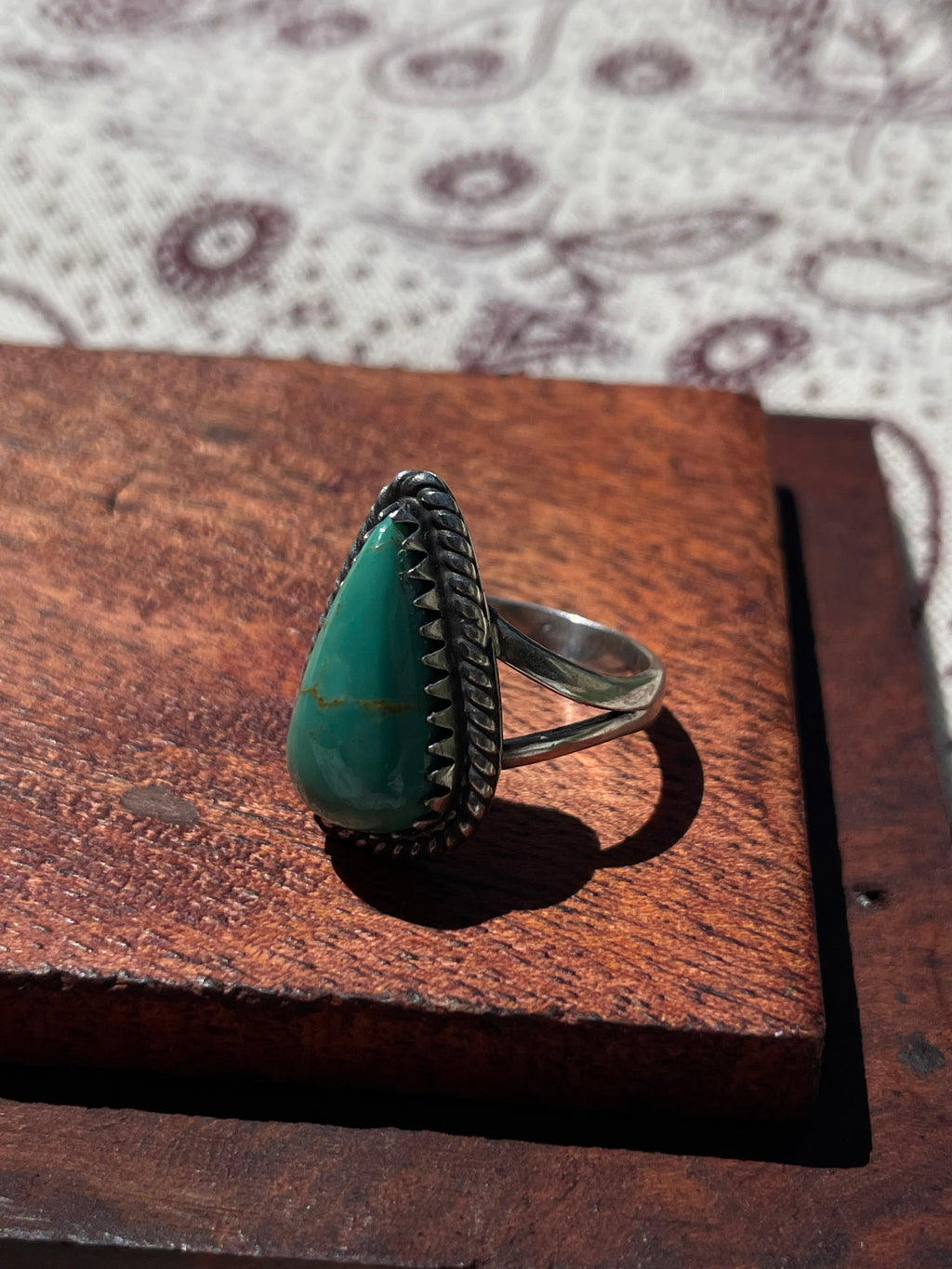 Turquoise Ring Size 6 | 925 Sterling Silver D287