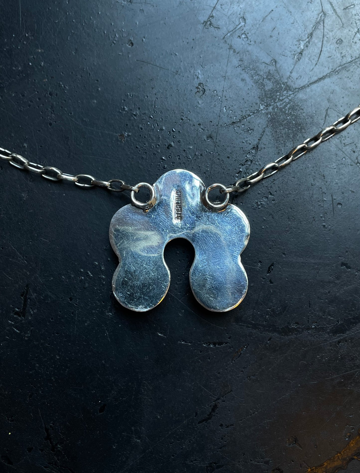 Pink Conch Naja Necklace | 925 Sterling Silver E327