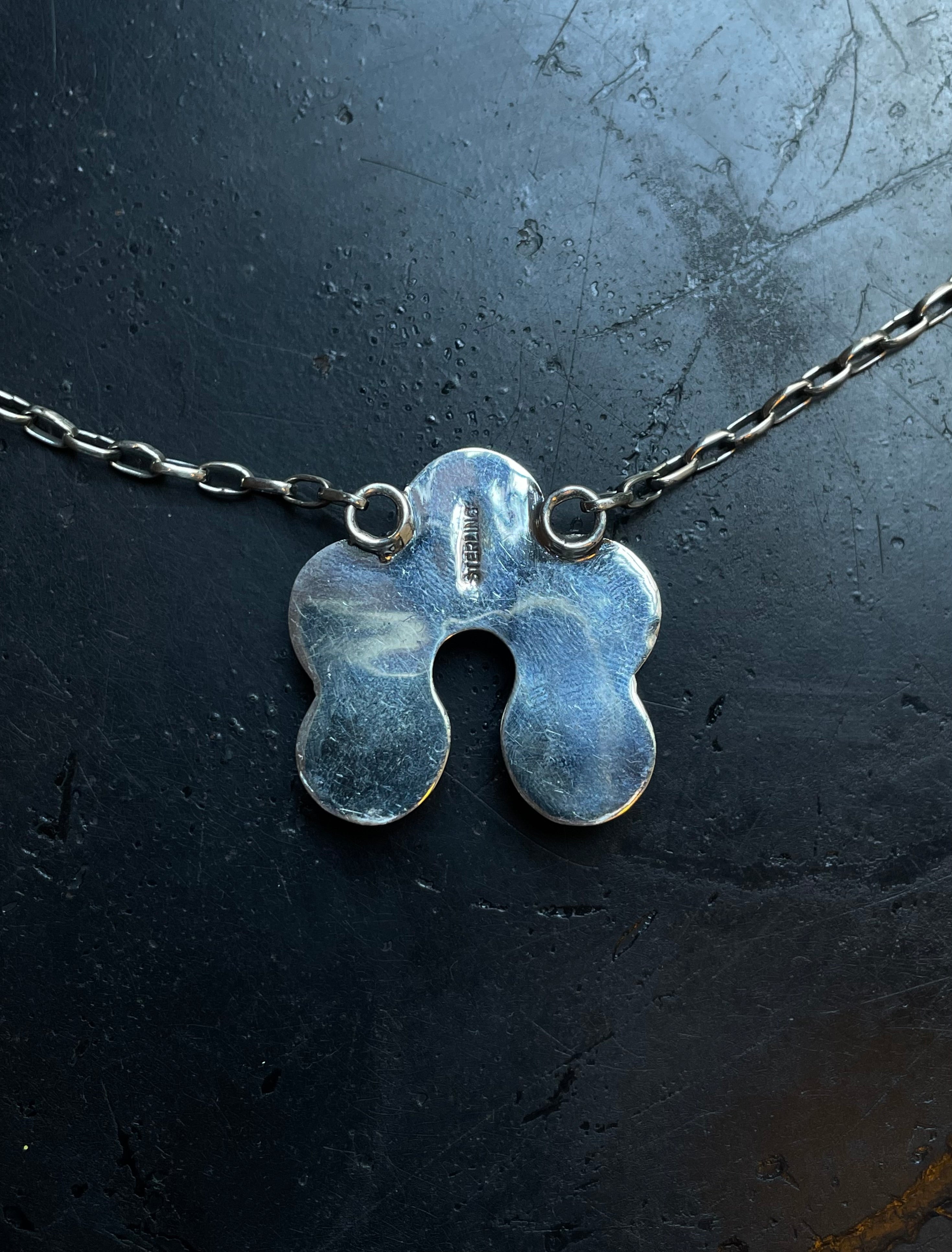 Pink Conch Naja Necklace | 925 Sterling Silver E327