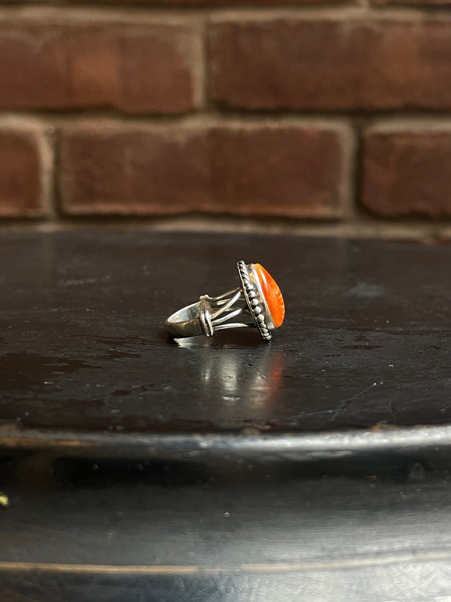 Spiny Oyster Ring Size 7 | 925 Sterling Silver Southwest E127